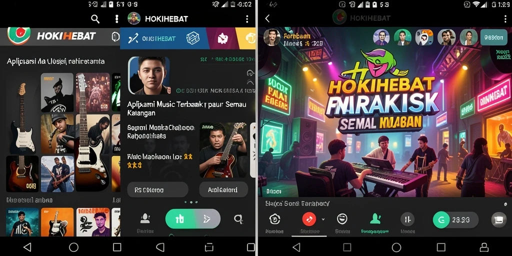 Tampilan gameplay HOKIHEBAT yang seru dan interaktif