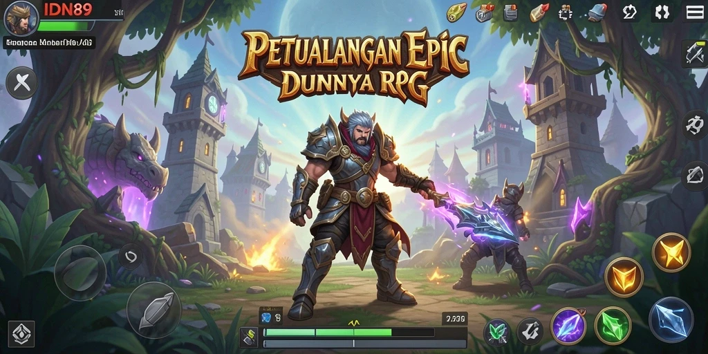 Gameplay menarik dari IDN89 dengan aksi RPG yang mendebarkan.