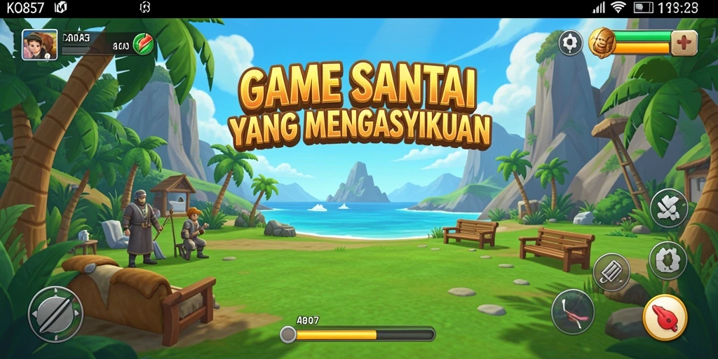 Tangkapan layar dari gameplay KO857 yang menghibur dan menyenangkan.