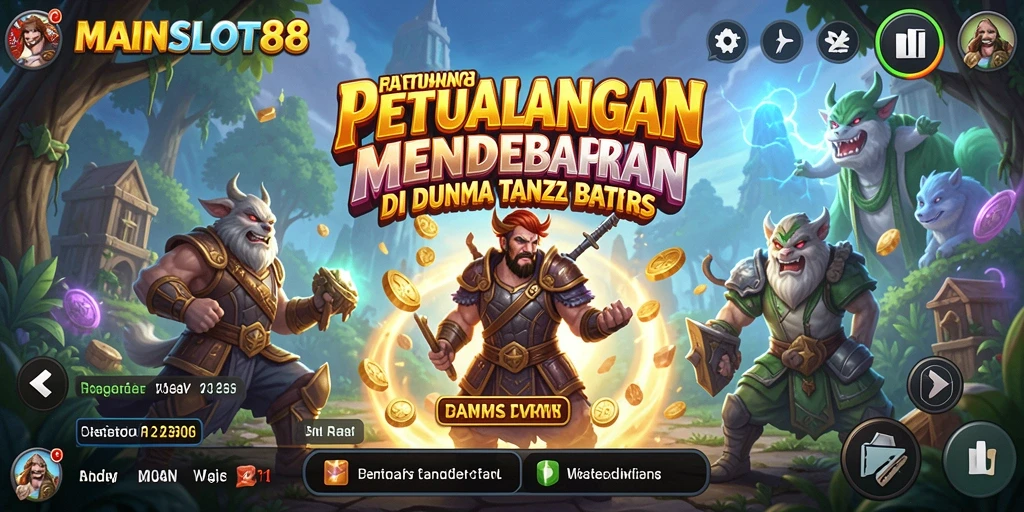 Gameplay seru dalam dunia petualangan yang menantang.