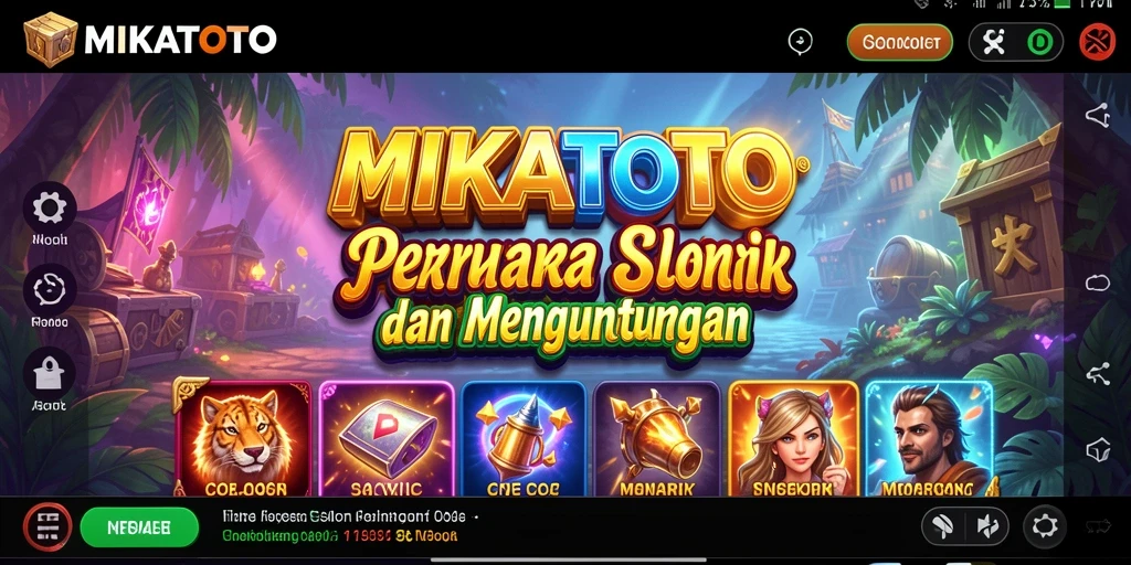 Gameplay Slot MIKATOTO yang seru dan mengasyikkan.