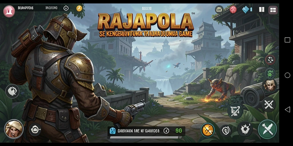 Tampilan menyeramkan dari gameplay RAJAPOLA yang menciptakan ketegangan.