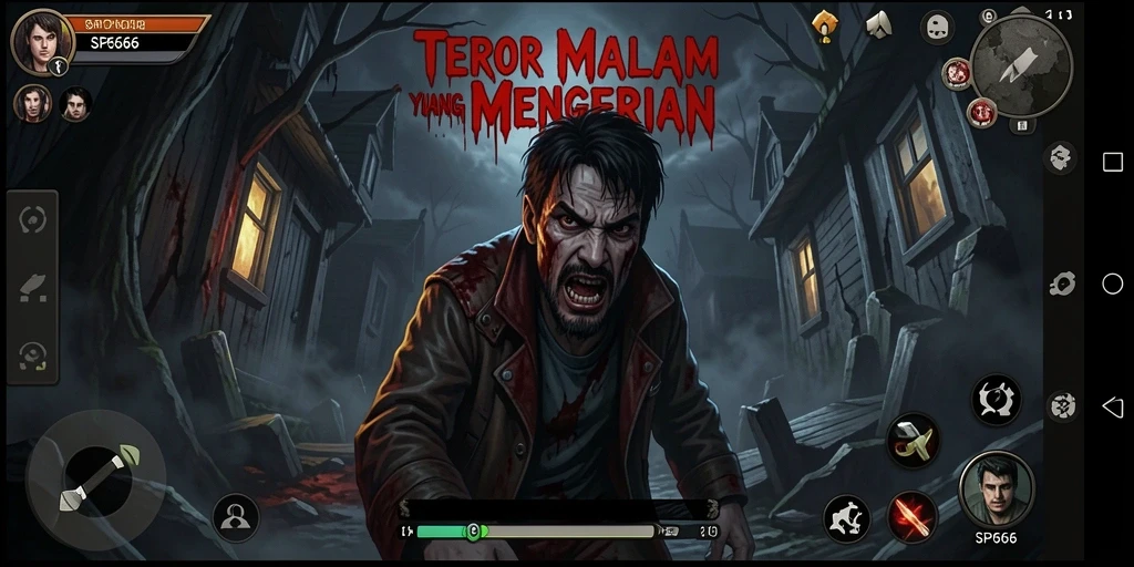Tampilan menakutkan dari gameplay SP666 yang memukau.