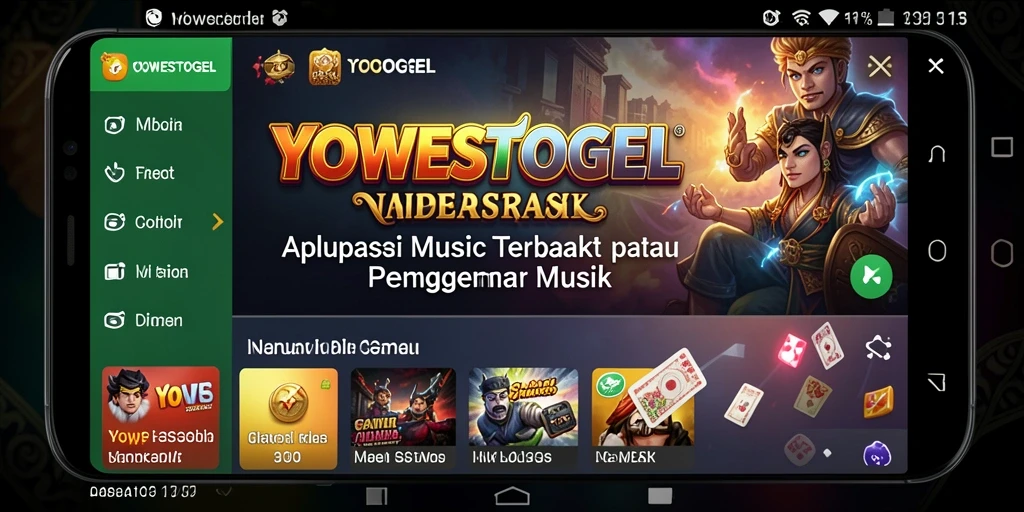 Pengalaman mendengarkan musik yang seru dan menyenangkan di YOWESTOGEL.